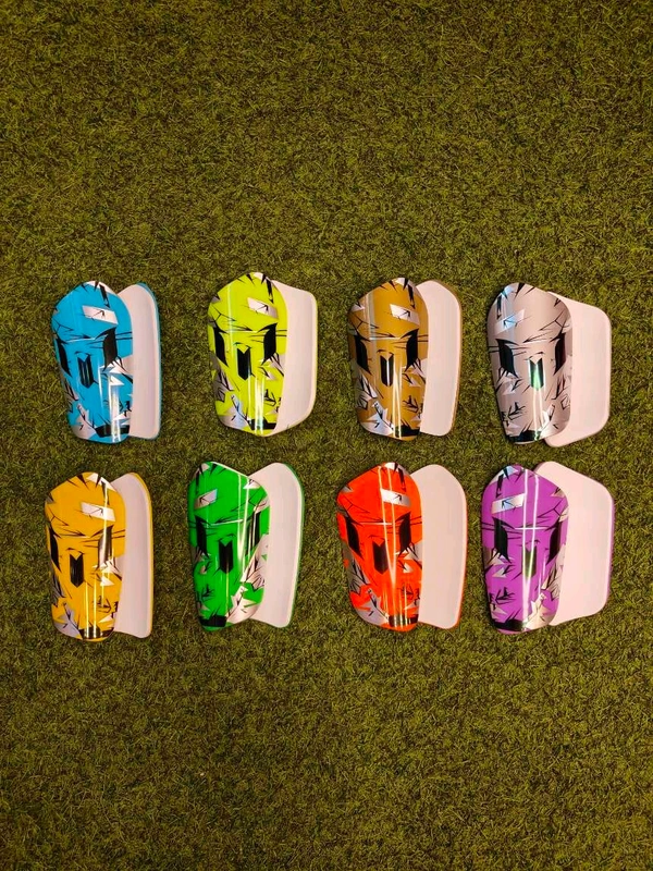 Small Size Shin Guards Graphics Design (1 Pis) - Pirate Gold