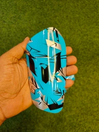 Small Size Shin Guards Graphics Design (1 Pis) - Yellow