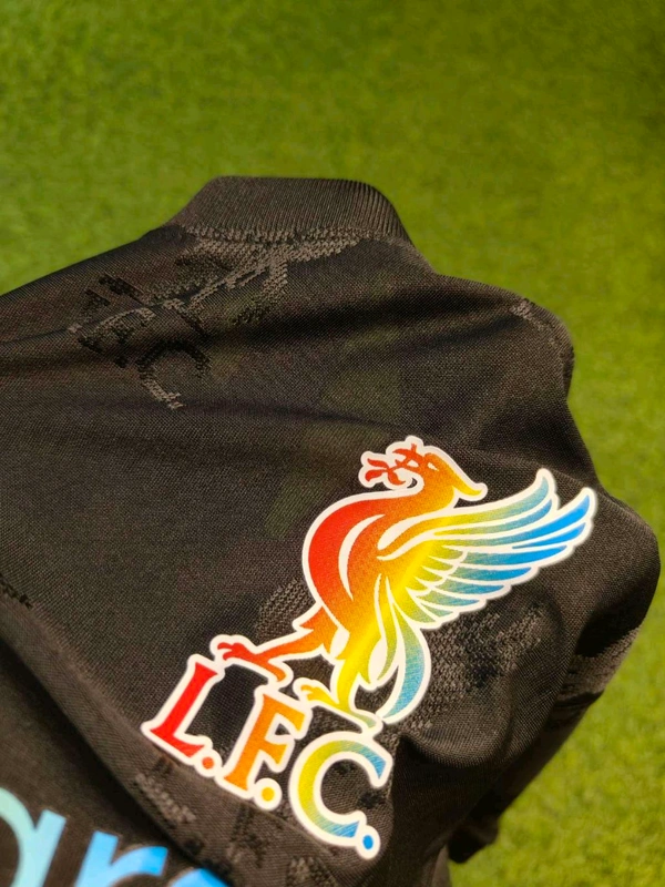 Liverpool Black Colour Player Edition Jersey  - M
