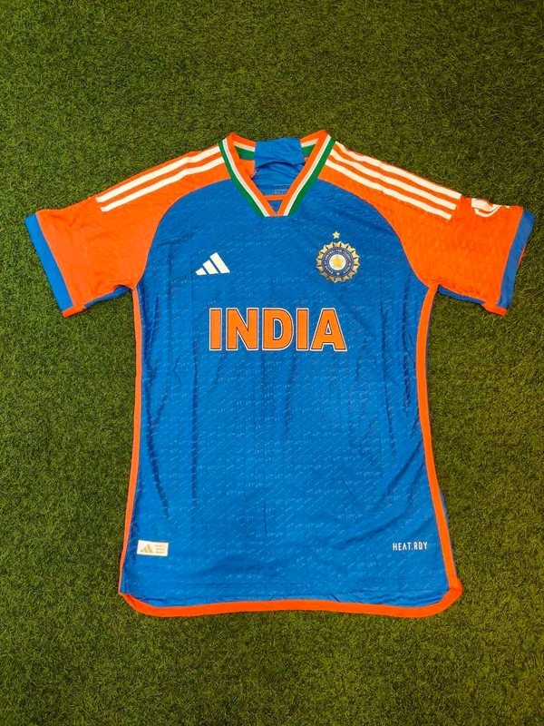 India Cricket T20 World Cup Jersey Player Edition  - M