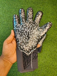 Future Black Colour Match Gloves  - 9