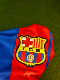 Retro Barcelona 1997-98 Home Jersey With Short - x