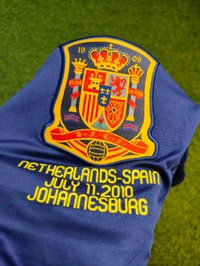 Retro Spain 2010 World Cup Final Jersey - M