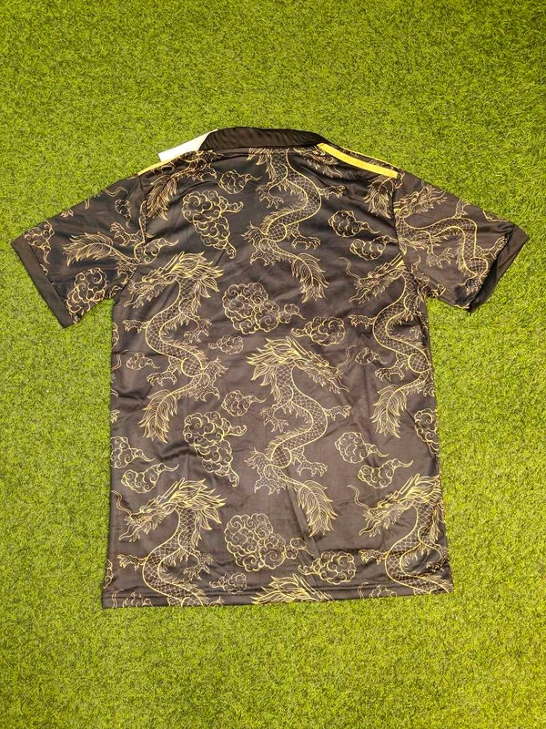 Madrid 24/25 Black & Gold Dragon Jersey With Short - M