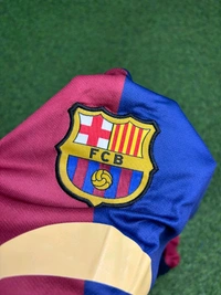 Barcelona 24/25 Home Long Sleeve Jersey With Short  - L
