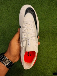 Mercurial Superfly 9 Elite White Red Low-top With Lace  - 5.5