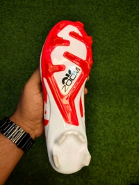 Mercurial Superfly 9 Elite White Red Low-top With Lace  - 5.5