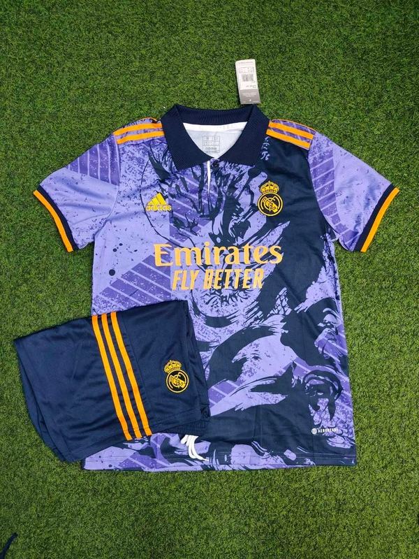 Madrid 24/25 Purple Dragon Kit With Short - S