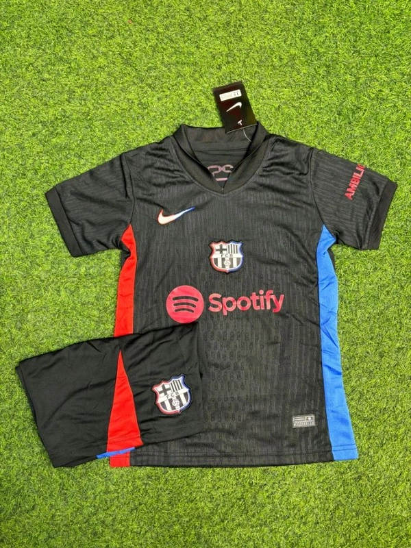FC Barcelona Away 24/25 Kit With Short For Kids - 20-22