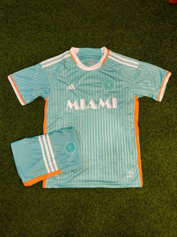 Miami 24/25 3rd Kit With Short For Kids - 20-22