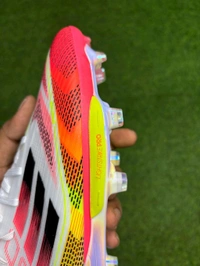 F50+ White And Orange Colour Mix With Lace - 6.5