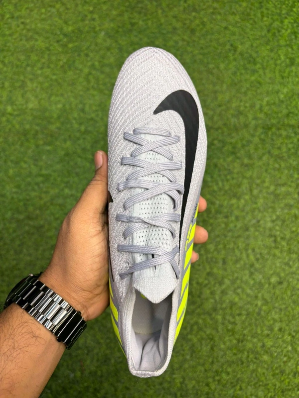 Mercurial Vapor 16 Grey And Green Colour With Lace - 7.5