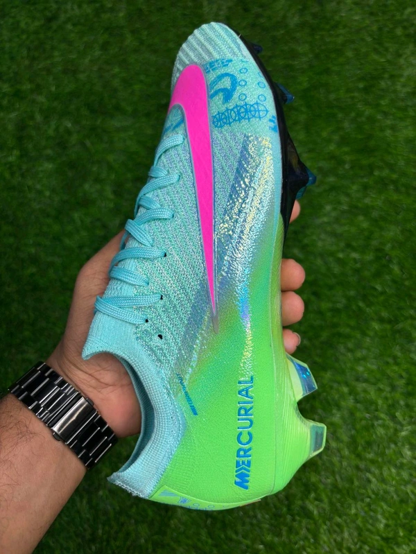 Mercurial Vapor 16 See Green Colour With Lace Special Edition  - 6