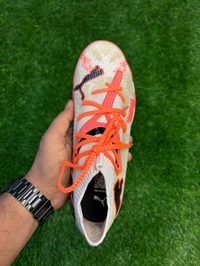 Future Cream Colour Astro/Turf Boot With Lace - 6.5