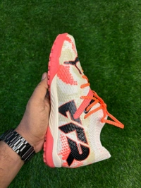 Future Cream Colour Astro/Turf Boot With Lace - 6.5