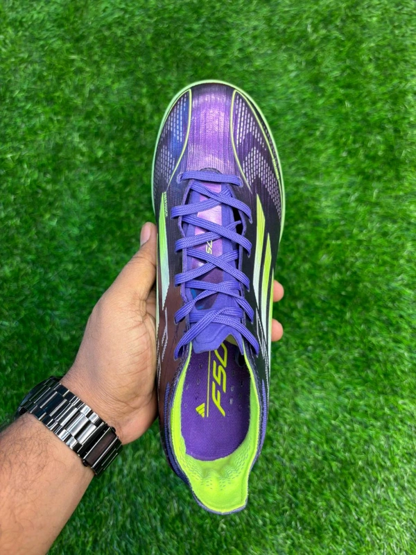 F50 Purple Colour Astro/Turf With Lace - 6