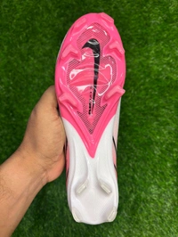 Mercurial Vapor 16 White And Pink High Ankle With Lace - 6