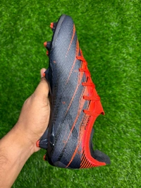 Ultra Black And Red Colour With Lace  - 7.5