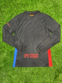 Barcelona 24/25 Away Long Sleeve Player Edition  - XXL