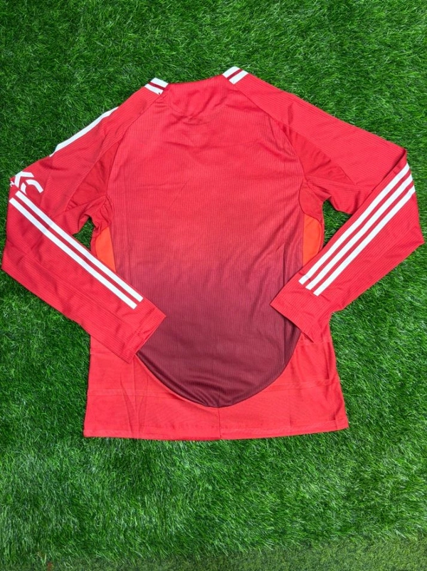 Manchester United 24/25 Home Long Sleeve Player Edition  - S