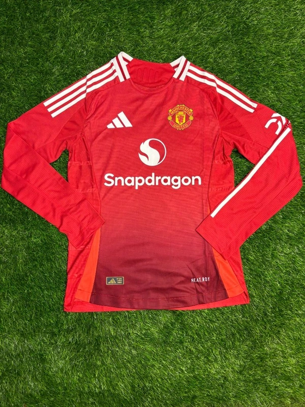 Manchester United 24/25 Home Long Sleeve Player Edition  - XXL