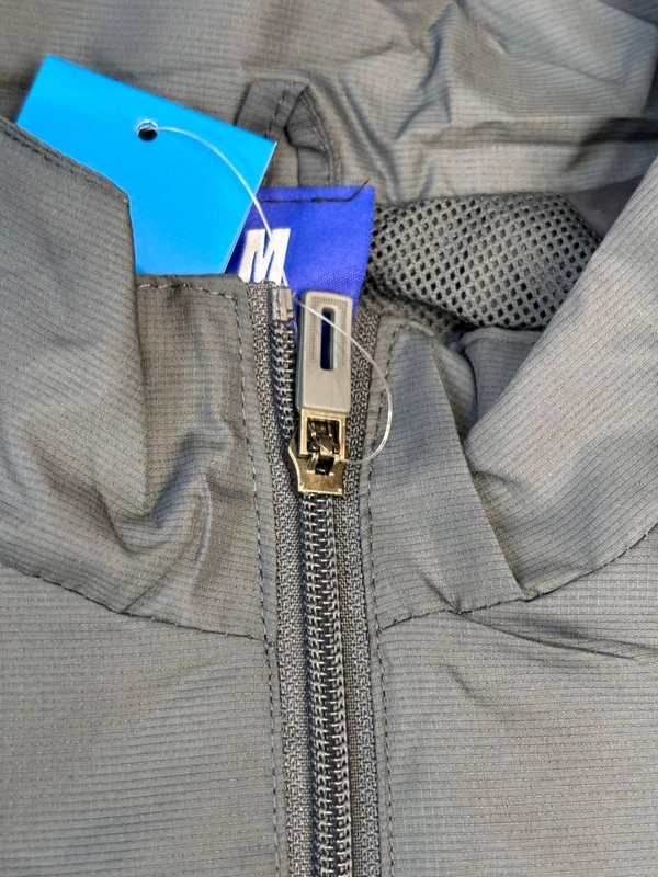 Madrid Gray Colour Track Top - XL