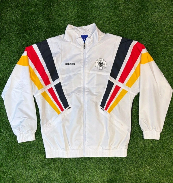 Germany 1996 Woven Track Jacket White Colour  - S