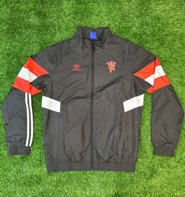 Manchester United Black Colour Track Top - XL