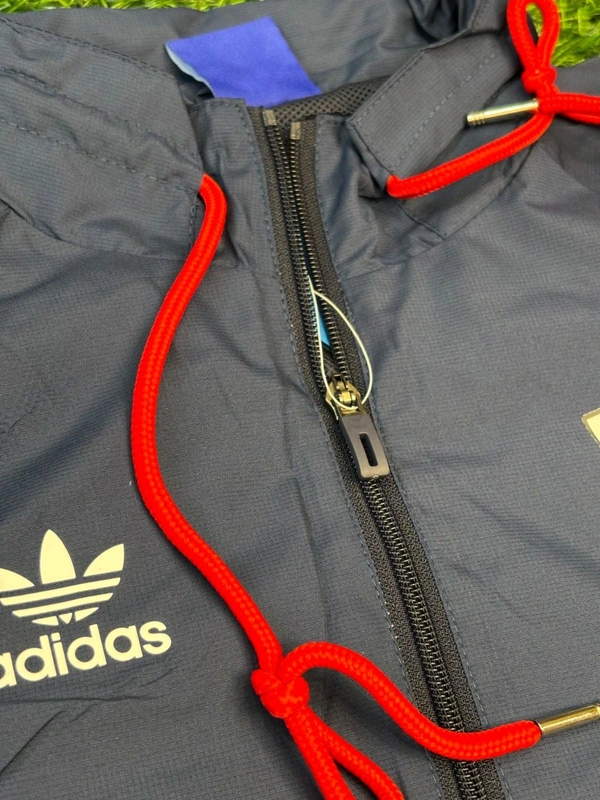 Arsenal Retro Track Jacket Navy Blue Colour  - XL
