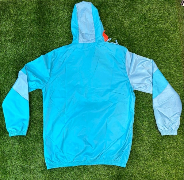 Manchester City Windbreaker Jacket With Hood - S