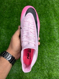 Mercurial Superfly 9 Baby Pink High-Top FG With Lace - 7.5