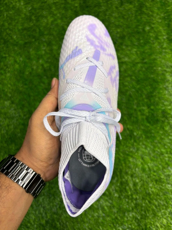Future 7 Pro White FG Boot With Lace  - 7.5