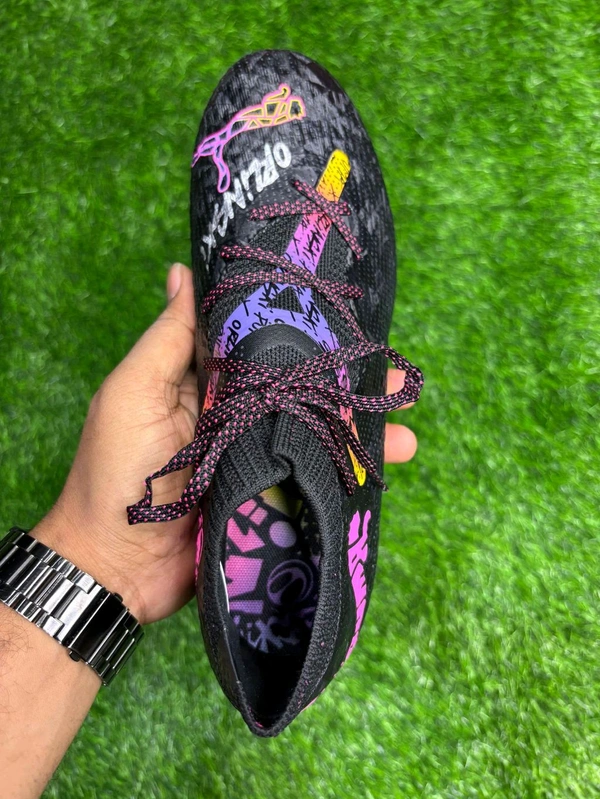 Future 7 Pro FG Boot Black With Lace  - 6