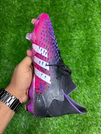 Predator Freak Purple High Top With Lace FG - 8
