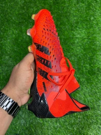 Predator Freak Orange High Top With Lace FG - 6