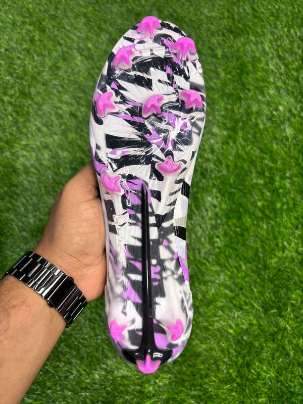 Ultra White And Purple With Lace - 7.5