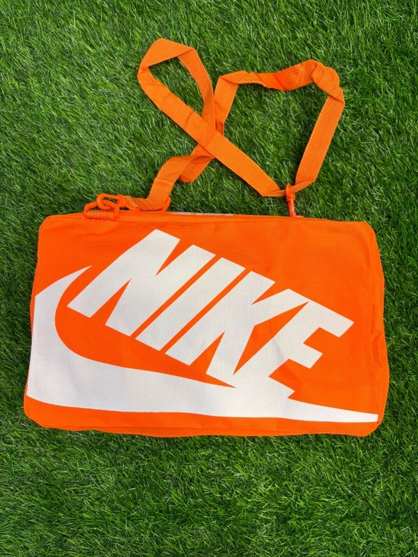 Orange Colour Boot And Kit Side Bag