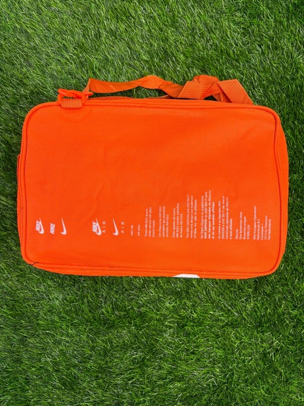 Orange Colour Boot And Kit Side Bag