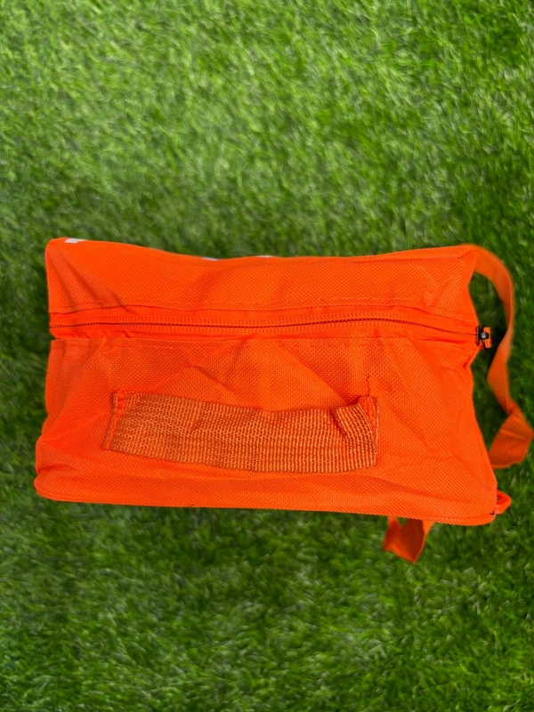 Orange Colour Boot And Kit Side Bag