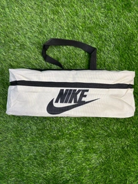 Off White Colour Boot And Kit Side Bag