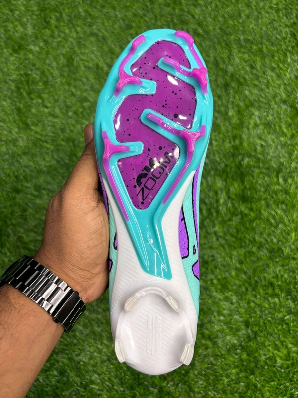 Mercurial Vapor 15 Superfly 9 Sky-blue High Top FG - 8.5