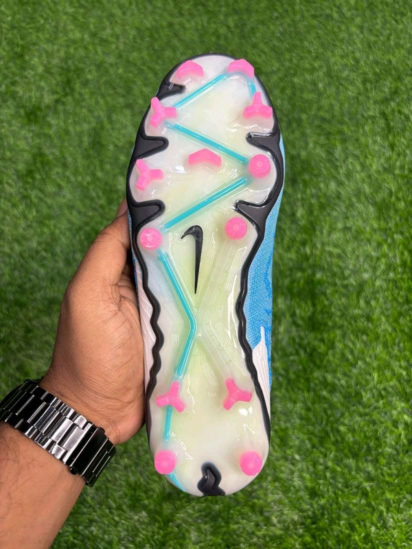 PhantomGX Elite FG Sky-blue Low-top With Lace  - 7