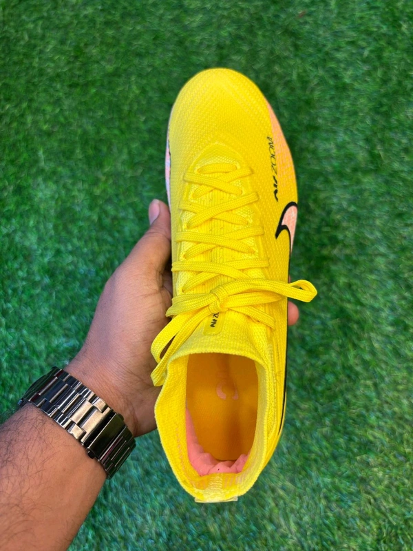 Airzoom Mercurial Superfly 9 High Top FG Yellow  - 9
