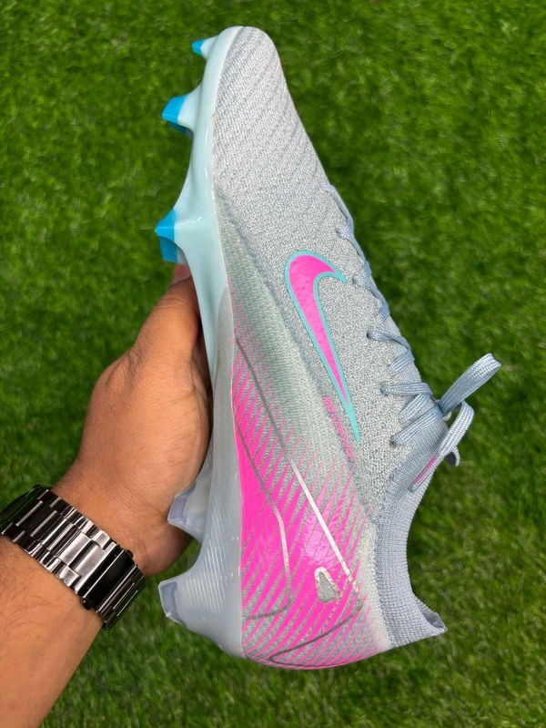Mercurial Vapor 16 Grey And Pink Low Top FG - 8.5