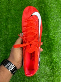 Mercurial Vapor 16 Red Colour FG With Lace  - 5.5