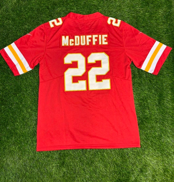 NFL kansas City Chiefs Red - MC DUFFIE 22 - S