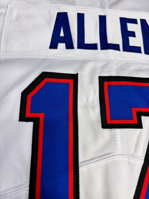NFL Buffalo Bills White - ALLEN 17 - L