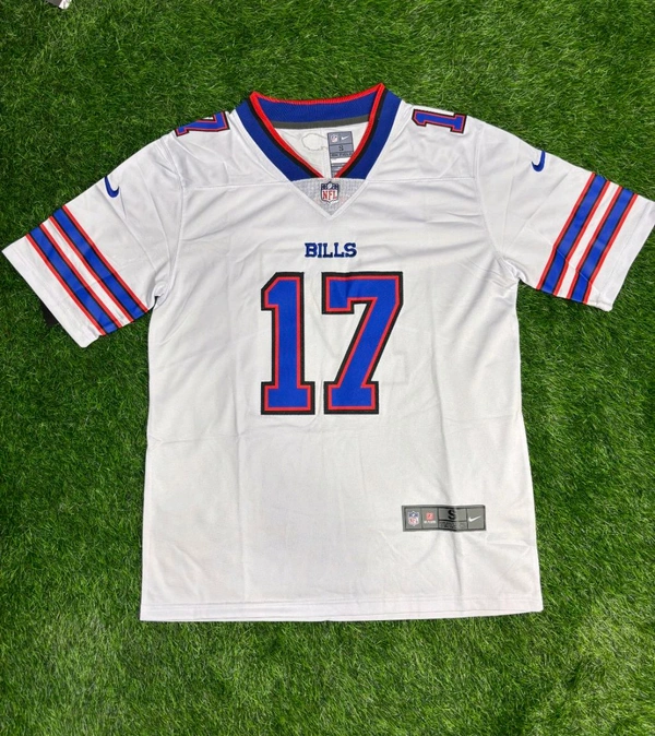 NFL Buffalo Bills White - ALLEN 17 - XL