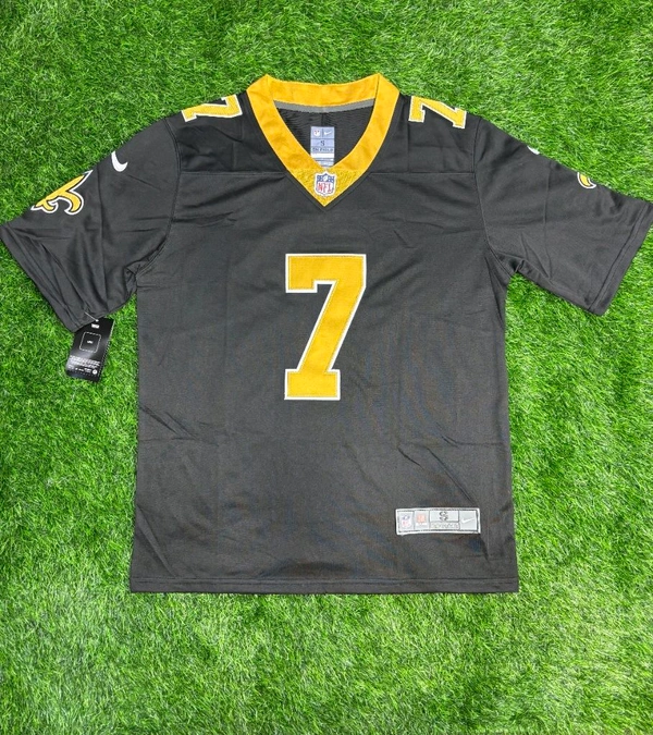 NFL Orleans Saints Black -HILL 7 - XL