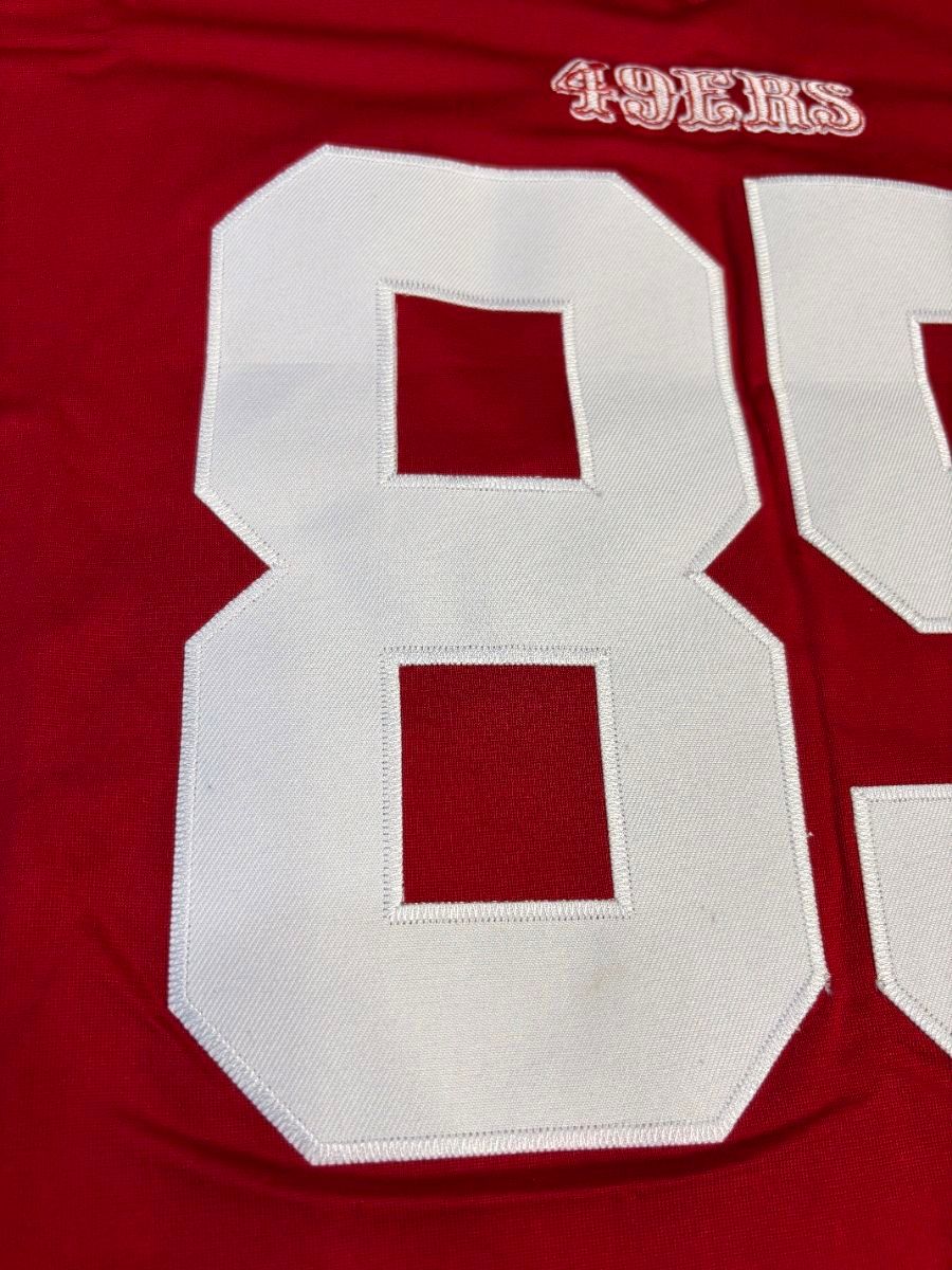 Men's Nike George Kittle Scarlet San Francisco 49ers Vapor F.U.S.E. Limited Jersey - Foto 7